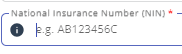 National insurance number