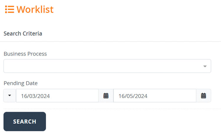 Worklist summary